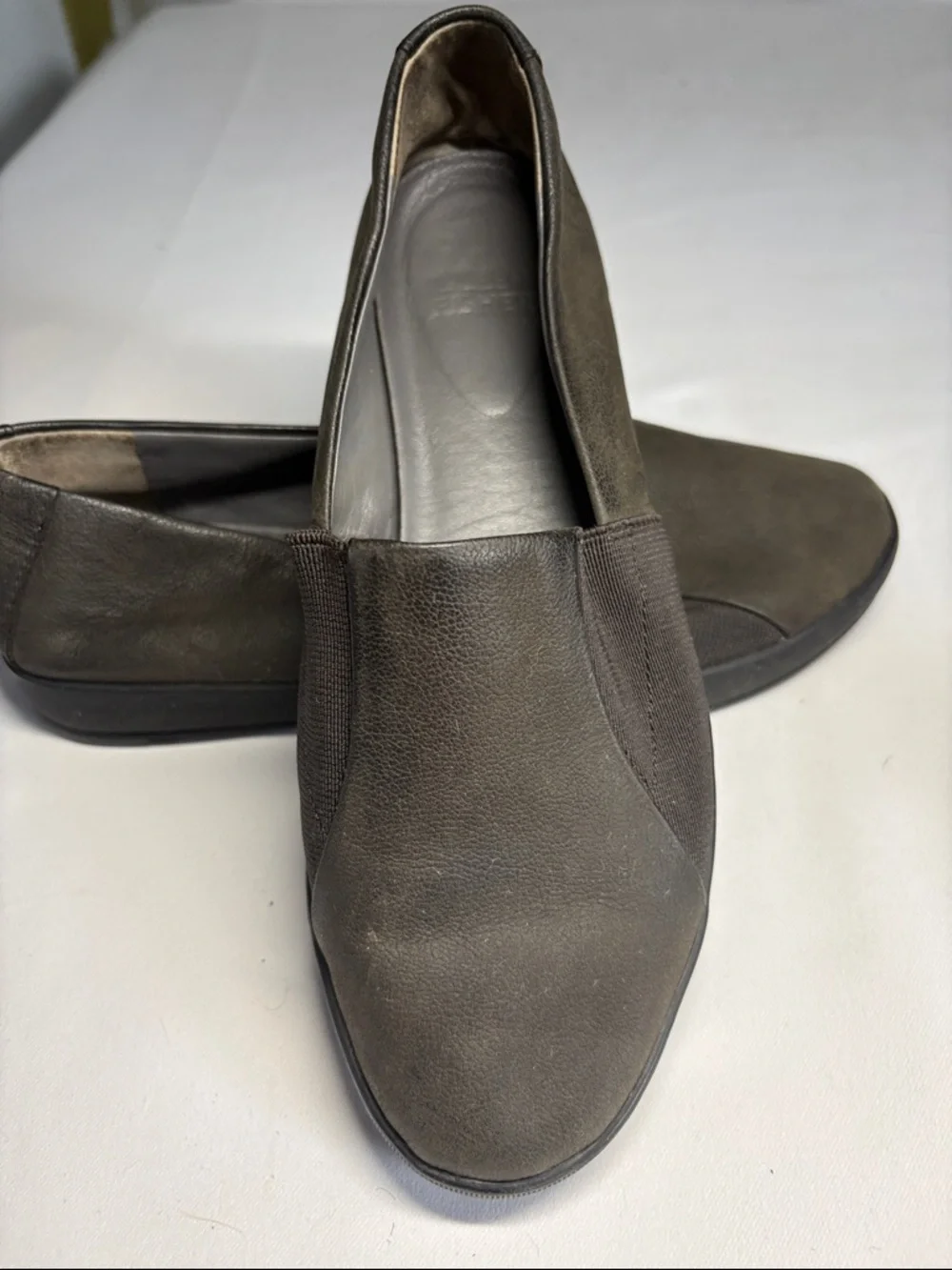 Eileen Fisher Women's Slip-On Loafers in Dark Brown 6.5